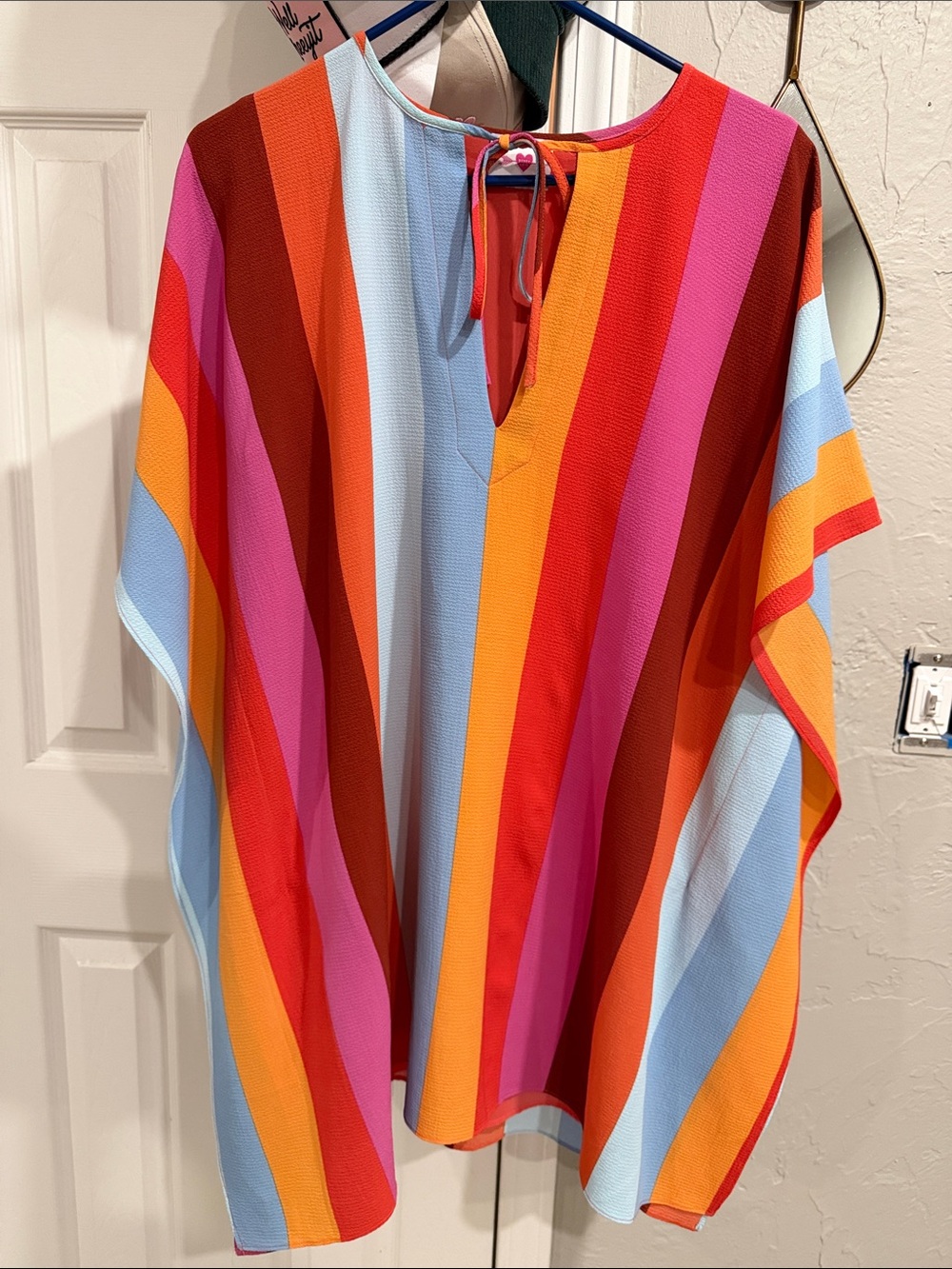 Buddy Love Multicolor Striped dress or  swim coverup